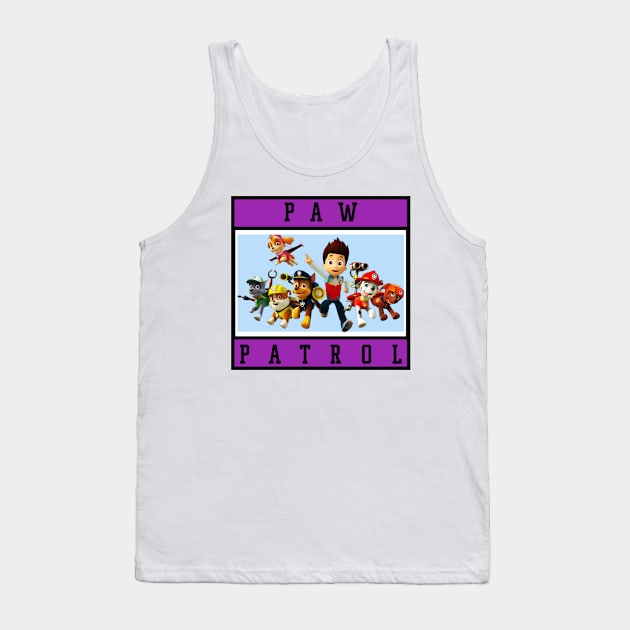 paw patrol Tank Top by youne street